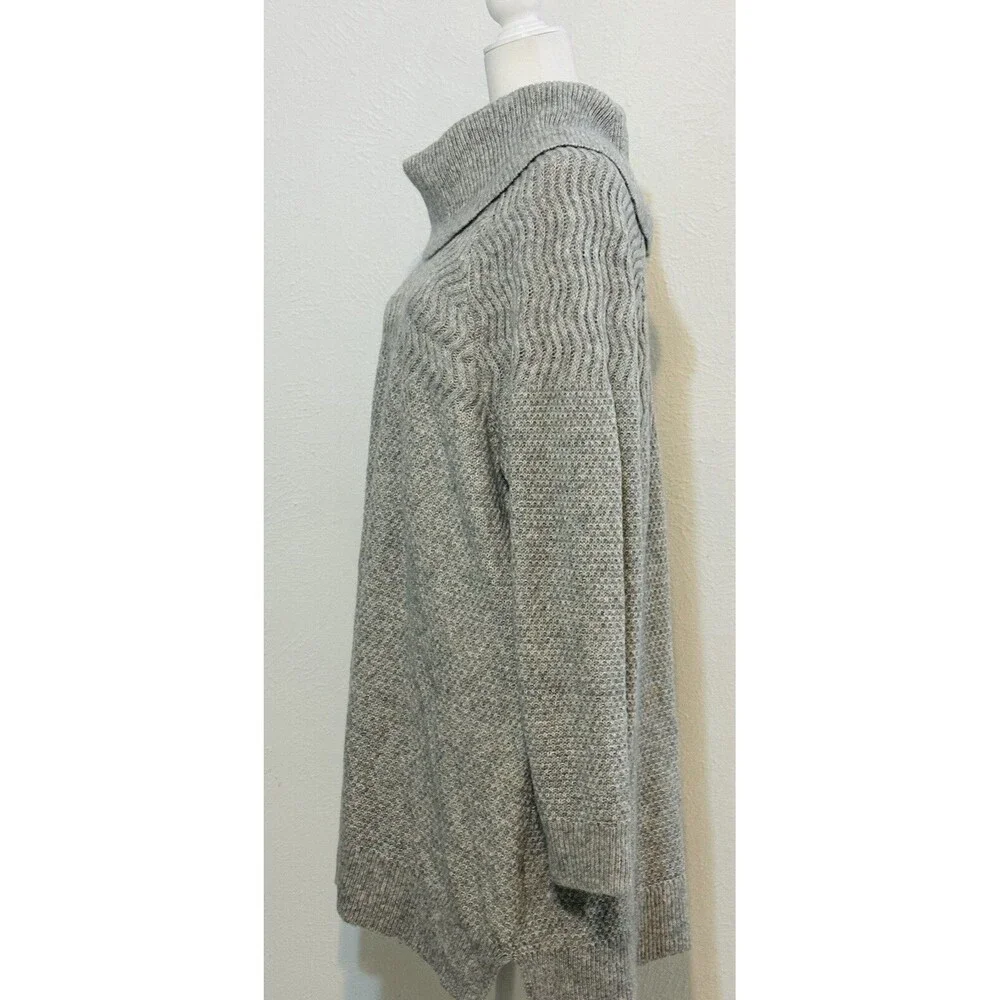 NWT Calvin Klein Women Size 2X Knitted Cowl Neck Long Sleeve Pullover Sweater